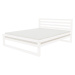 Benlemi Dvojlôžková posteľ DELUXE Zvoľte farbu: Nelakovaná, Zvoľte rozmer: 160 x 200 cm