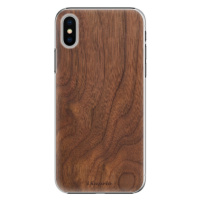 Plastové puzdro iSaprio - Wood 10 - iPhone X