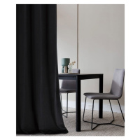 Elegantný zamatový čierny záves 140 x 280 cm