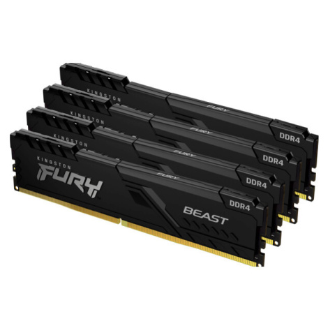 Kingston FURY Beast 32GB 3200MHz DDR4 CL16 DIMM (4x8GB) Black