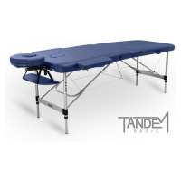 Skladací masážny stôl TANDEM Basic ALU-2 Farba: modrá