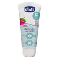 CHICCO Pasta zubná Jahoda bez fluóru 50ml, 12m+