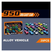 Mamido Mamido Sada kovových autíčok Die-Cast car 20ks