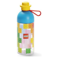 LEGO® Iconic Fľaša transparentná modrožltý uzáver