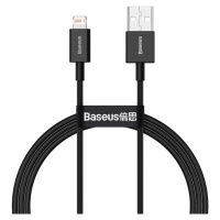 Baseus Superior Nabíjací Kábel USB/ Lightning 2.4A 1m, Čierny