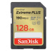 SanDisk SDXC karta 128GB Extreme PLUS (190 MB/s Class 10, UHS-I U3 V30)