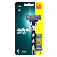 Gillette Mach3 holiaci strojček + 5 hlavice