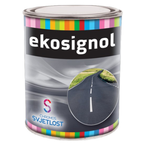 Chromos-Svjetlost EKOSIGNOL - Farba na vodorovné dopravné značenie (zákazkové miešanie) RAL 3014