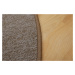 Kusový koberec Astra béžová kruh - 100x100 (průměr) kruh cm Vopi koberce