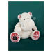 Plyšový hroch Christmas White Hippo Cocooning Histoire d’ Ours biely 40 cm od 0 mes