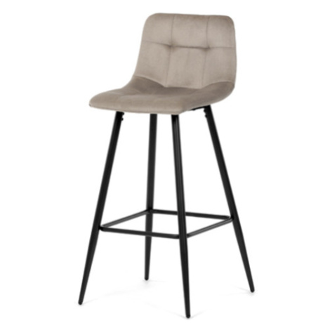 Barová stolička Autronic 43x101 cm hnedá látka AUB-X7015 CAP2