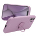 Silikónové puzdro na Apple iPhone 11 Roar Amber fialové
