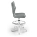 ET Kancelárska stolička Petit - sivobiela Rozmer: 119 - 142 cm