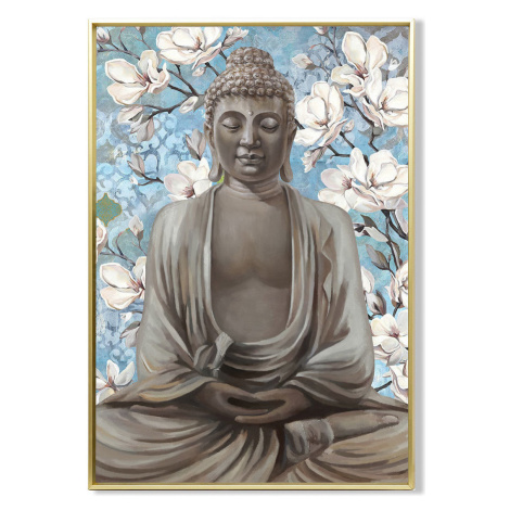 Signes Grimalt  Buddha Pozadie Flores  Obrazy, plátna Modrá