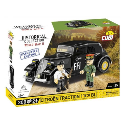 Cobi 2265 1938 Citroën Traction 11CV, 1:35, 300 k, 2 f EXECUTIVE EDITION