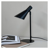 Stolná lampa Dyberg Larsen DL12, čierna, výška 39,5 cm, kov