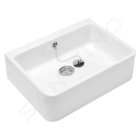 VILLEROY & BOCH VILLEROY & BOCH - O.novo Keramický drez na dosku, 495x405 mm, alpská biela 63210