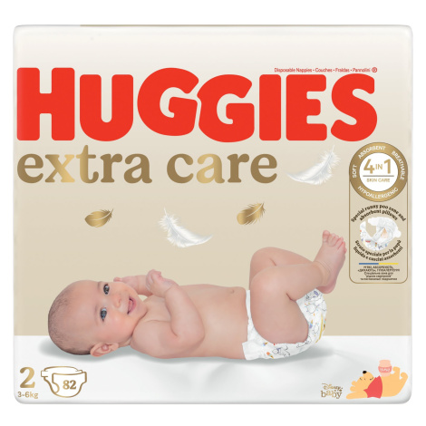 HUGGIES® Extra Care 2, 82 ks