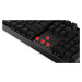 Endorfy herní klávesnice Thock Wireless Red/ bezdrátová / USB / red switch / mechanická / US lay