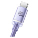 Baseus CAJY000505 Crystal Shine Series Dátový Kábel USB - USB-C 100W 2m Purple