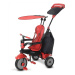 Detská trojkolka Glow Touch Steering 4v1 Black&Red 6401500 červeno-čierna