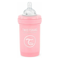 TWISTSHAKE Dojčenská fľaša Anti-Colic ružová 0 + mesiacov 180 ml