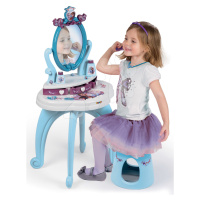 Kozmetický stolík Frozen 2 Disney 2v1 Smoby so stoličkou a 10 doplnkov
