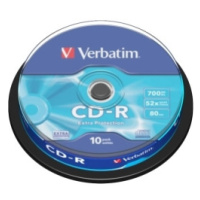 CD-R VERBATIM 700MB 52x cake box (bal=10ks)