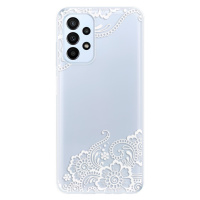 Odolné silikónové puzdro iSaprio - White Lace 02 - Samsung Galaxy A23 / A23 5G
