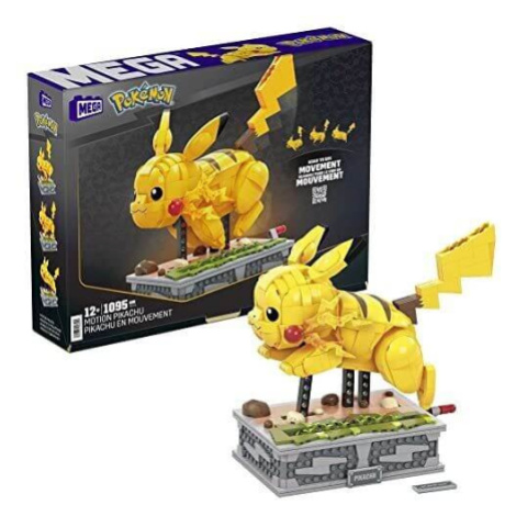 Mattel Pokémon figurka Motion Pikachu - MEGA