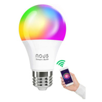 Smart LED žiarovka E27 9W RGB NOUS P3 WiFi Tuya