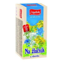 APOTHEKE Bylinný čaj na žlčník a slinivku 20 x 1,5 g