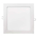 EMOS LED panel 220×220, štvorcový vstavaný biely,18W neutrálna b., 1540211820