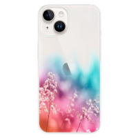 Odolné silikónové puzdro iSaprio - Rainbow Grass - iPhone 15