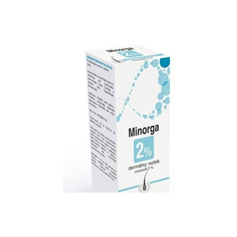 Minorga 2 % dermálny roztok 60 ml