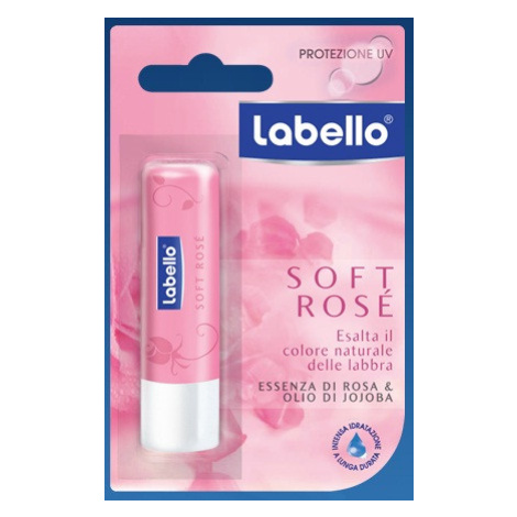 Labello Soft Rose tyčinka na pery 4,8g