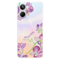 Odolné silikónové puzdro iSaprio - Purple Orchid - Realme 10