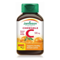 JAMIESON Vitamín C 500 mg s príchuťou pomaranč 120 tabliet