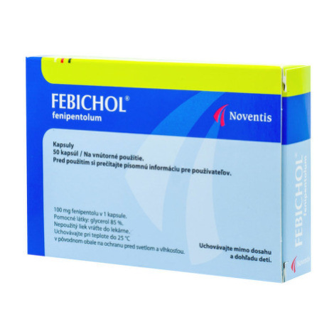 FEBICHOL 100 mg 50 kapsúl