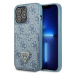 Kryt Guess GUHCP13LP4TPB iPhone 13 Pro 6,1" blue hardcase 4G Triangle Logo Cardslot (GUHCP13LP4T