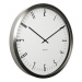 Nástenné hodiny KA5612WH Karlsson, Cased Index, 44cm