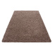 Kusový koberec Dream Shaggy 4000 Mocca Rozmery koberca: 80x150