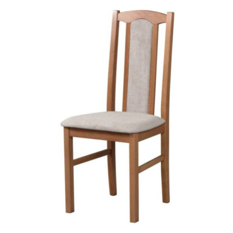 Sconto Jedálenská stolička BOLS 7 dub stirling/béžová Houseland