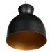 Skandina 3683ZW závesné svetlo, čierna farba, kov, Ø 36,5 cm