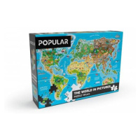 Puzzle - Mapa sveta, 160 ks – EN