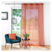 Voálová záclona v tehlovej farbe 140x240 cm Casual – douceur d'intérieur