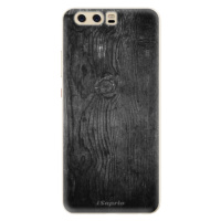 Silikónové puzdro iSaprio - Black Wood 13 - Huawei P10