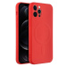 Silicone Mag Cover case compatible s MagSafe pre IPHONE 12 PRO red