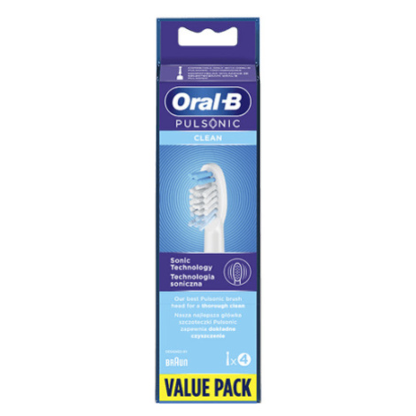 ORAL-B Pulsonic clean čistiace náhradné hlavice 4 ks