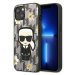 Kryt Karl Lagerfeld KLHCP13SPMNFIK1 iPhone 13 mini 5,4" grey Flower Ikonik Karl (KLHCP13SPMNFIK1